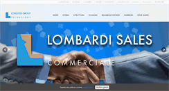 Desktop Screenshot of lombardigroup.it